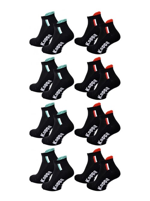 Chaussettes Homme KAPPA SNEAKER SPORT - Pack de 8 - Kiabi