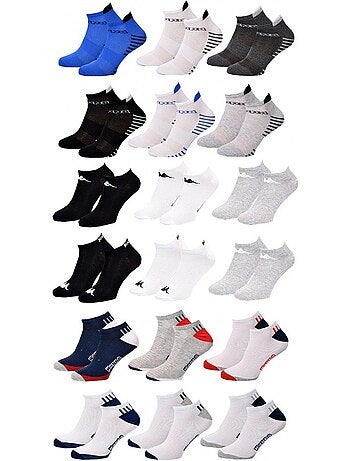 Chaussettes homme KAPPA Socquettes Tiges courtes - Pack de 12