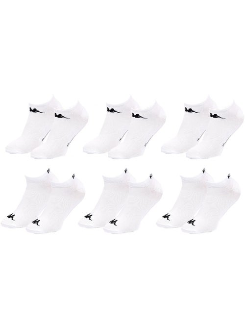 Chaussettes homme KAPPA Socquettes Tiges courtes - Pack de 6 - Kiabi