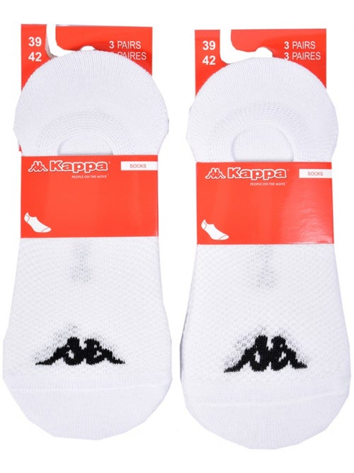 Chaussettes homme KAPPA Socquettes Tiges courtes - Pack de 6 - Kiabi