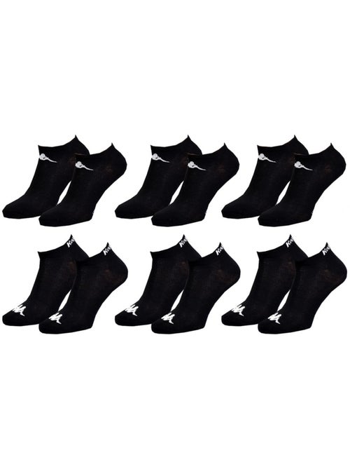 Chaussettes homme KAPPA Socquettes Tiges courtes - Pack de 6 - Kiabi