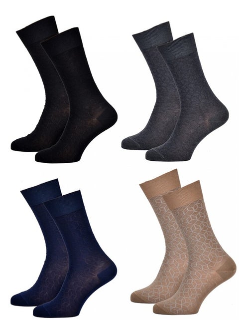 Chaussettes homme KINDY en Coton - Pack de 3 - Kiabi