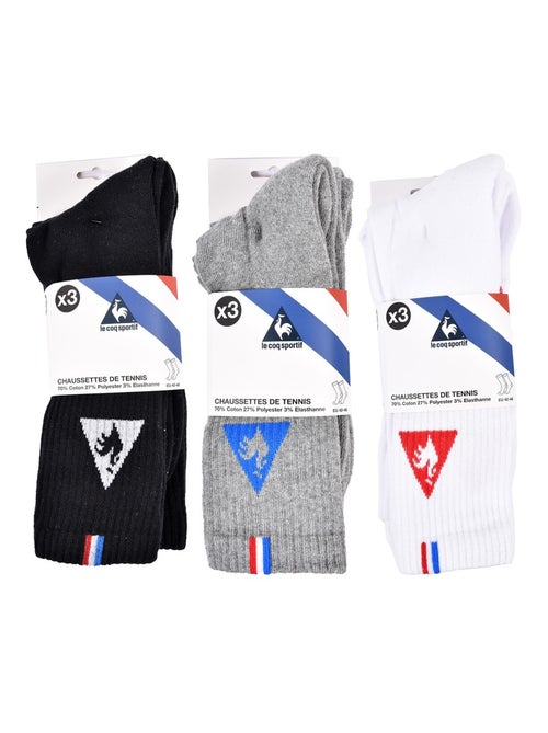 Chaussettes Homme LE COQ SPORTIF Pack de 9 - Kiabi