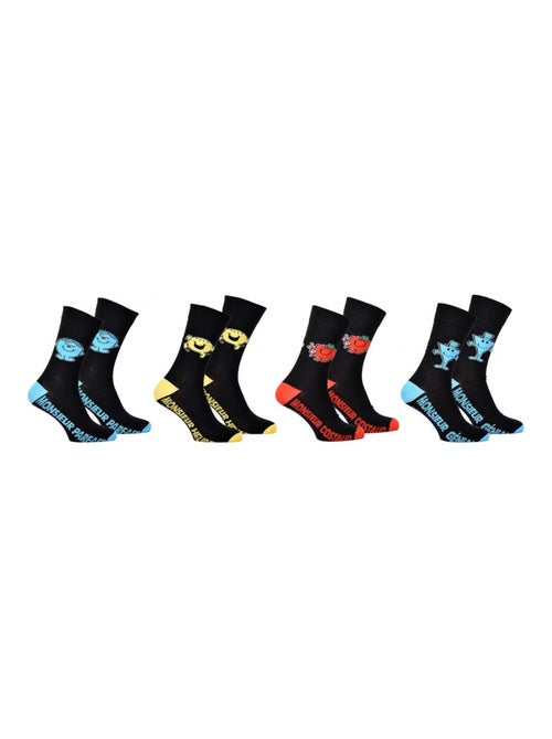 Chaussettes HOMME Licence PACK DE 12 paires Monsieur Madame - Kiabi