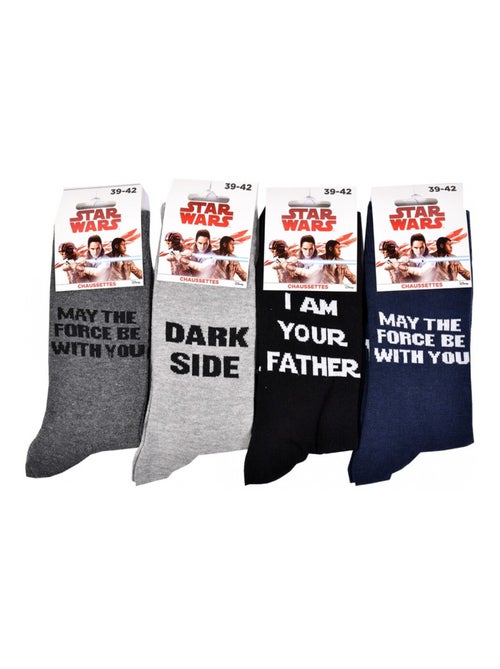 Chaussettes HOMME Licence PACK DE 12 paires Star Wars - Kiabi