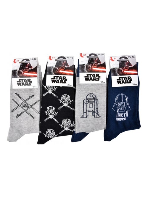 Chaussettes HOMME Licence PACK DE 12 paires Star Wars - Kiabi