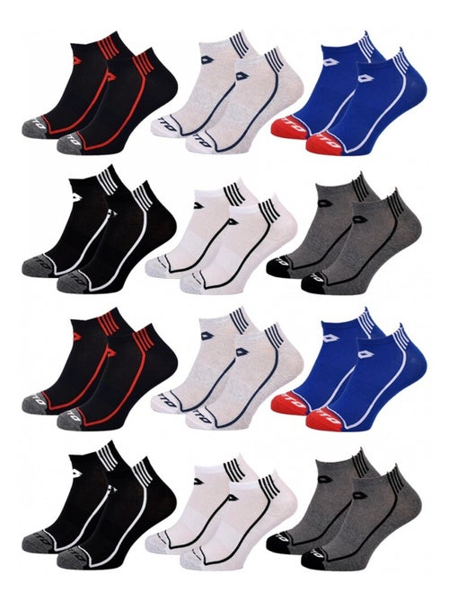 Chaussettes Homme LOTTO - Pack de 12 - Kiabi