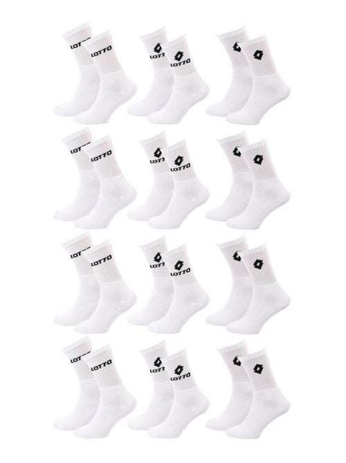 Chaussettes Homme LOTTO - Pack de 12 - Kiabi