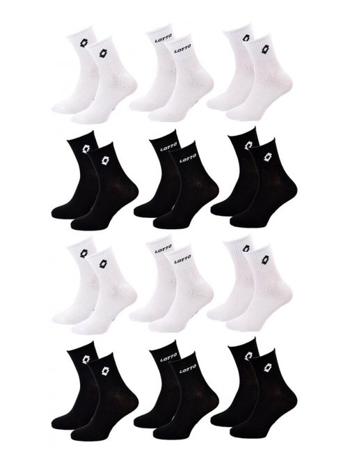 Chaussettes Homme LOTTO - Pack de 12 - Kiabi