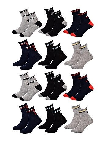 Chaussettes Homme LOTTO - Pack de 12
