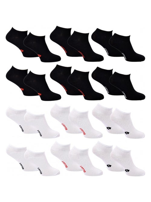 Chaussettes Homme LOTTO - Pack de 12 - Kiabi