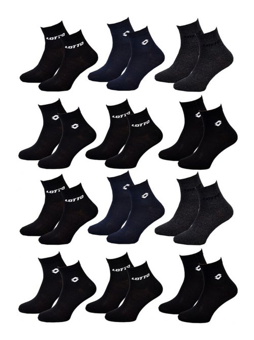 Chaussettes Homme LOTTO - Pack de 12 - Kiabi