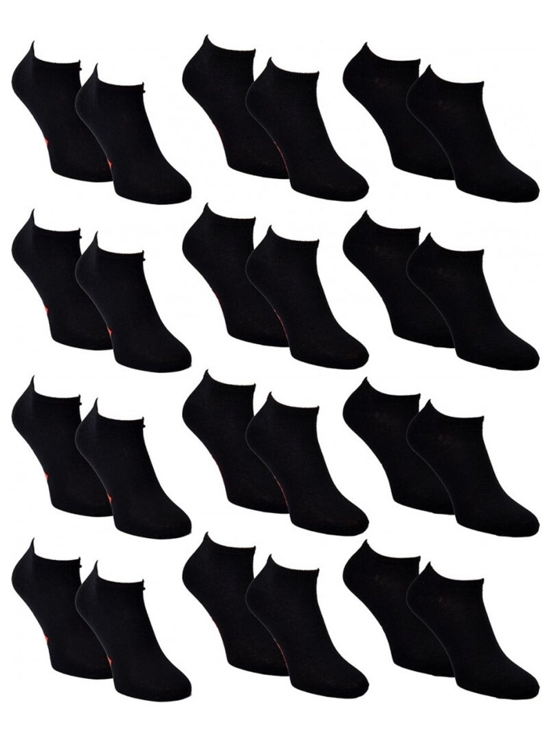 Chaussettes Homme LOTTO - Pack de 12 Noir - Kiabi