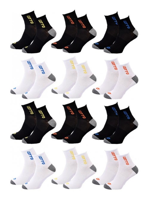Chaussettes Homme LOTTO - Pack de 12 - Kiabi