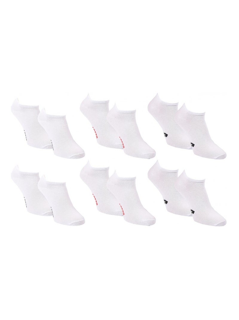 Chaussettes Homme LOTTO - Pack de 6 Blanc - Kiabi