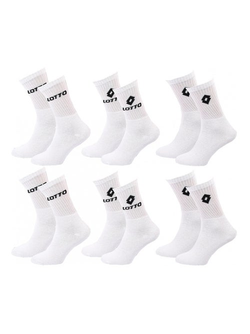 Chaussettes Homme LOTTO - Pack de 6 - Kiabi