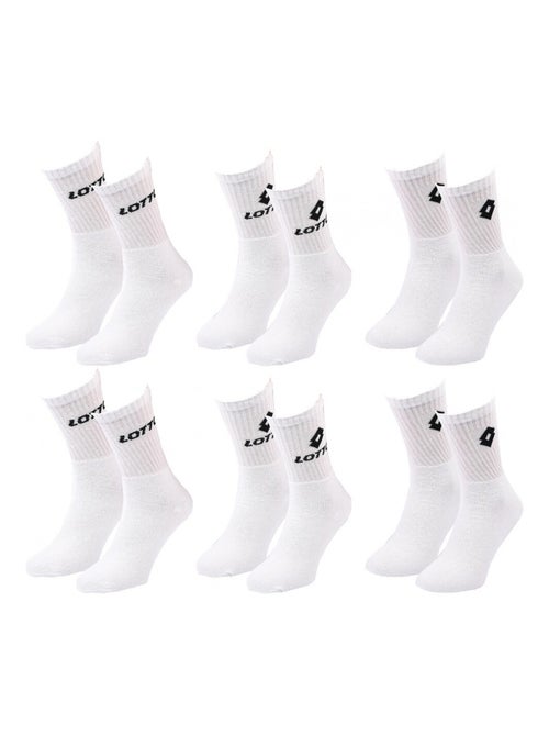Chaussettes Homme LOTTO - Pack de 6 - Kiabi Chaussettes Homme LOTTO - Pack de 6 - Kiabi