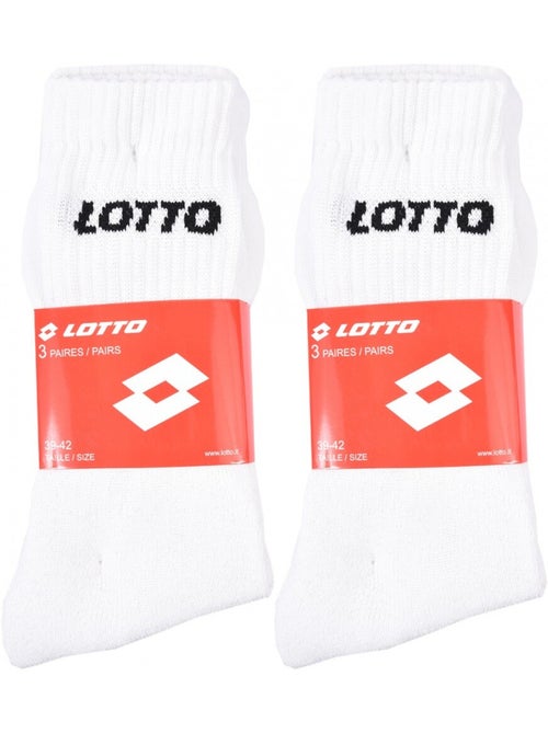 Chaussettes Homme LOTTO - Pack de 6 - Kiabi Chaussettes Homme LOTTO - Pack de 6 - Kiabi