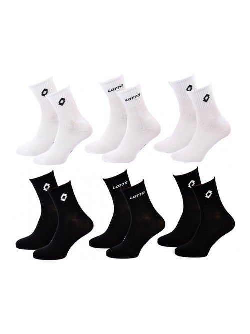 Chaussettes Homme LOTTO - Pack de 6 - Kiabi