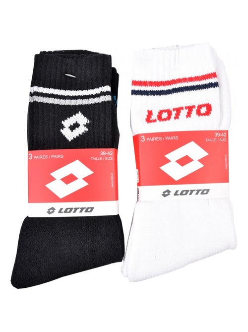 Chaussettes Homme LOTTO - Pack de 6 - Kiabi