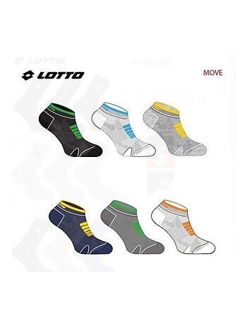 Chaussettes Homme LOTTO - Pack de 6