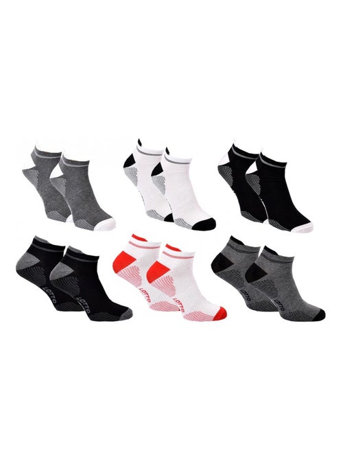 Chaussettes Homme LOTTO - Pack de 6 - Kiabi