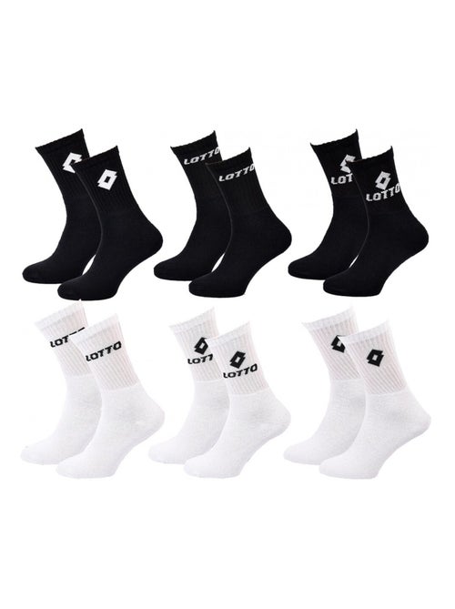 Chaussettes Homme LOTTO - Pack de 6 - Kiabi