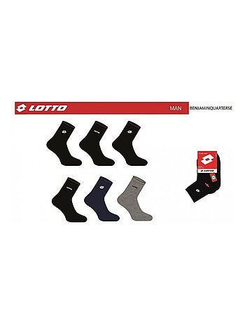 Chaussettes Homme LOTTO - Pack de 6