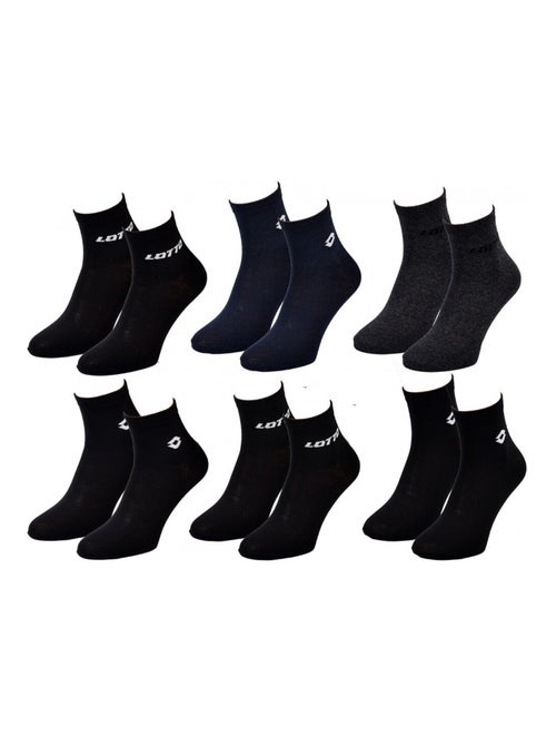 Chaussettes Homme LOTTO - Pack de 6 - Kiabi