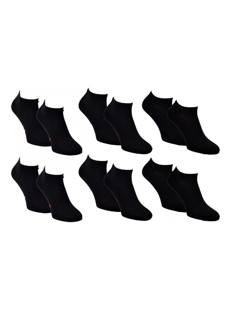 Chaussettes Homme LOTTO - Pack de 6 Noir - Kiabi