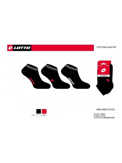 Chaussettes Homme LOTTO - Pack de 6 - Kiabi
