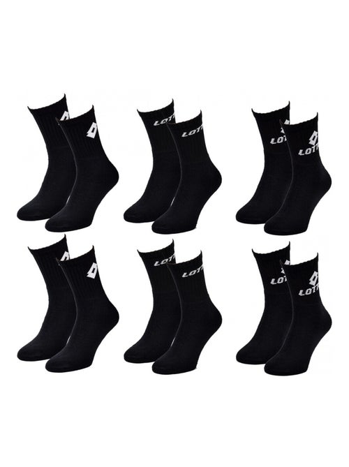 Chaussettes Homme LOTTO - Pack de 6 - Kiabi Chaussettes Homme LOTTO - Pack de 6 - Kiabi