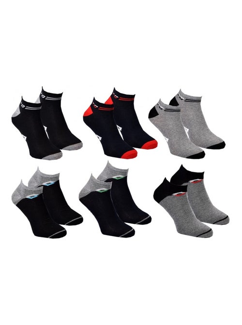 Chaussettes Homme LOTTO - Pack de 6 - Kiabi