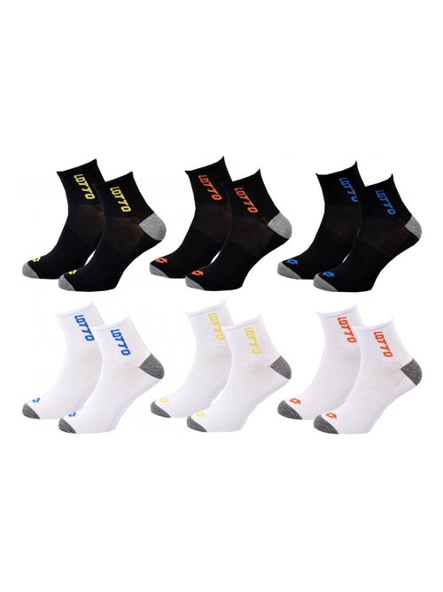 Chaussettes Homme LOTTO - Pack de 6 - Kiabi