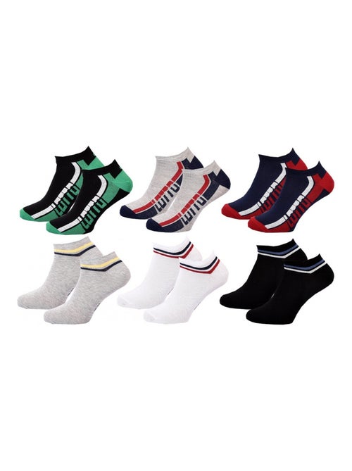 Chaussettes Homme LOTTO - Pack de 6 - Kiabi
