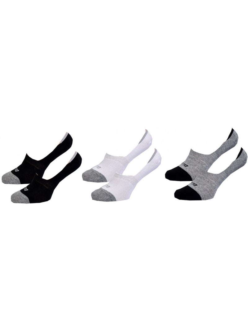 Chaussettes homme LOTTO SNEAKER - Pack de 6 Doré/or - Kiabi