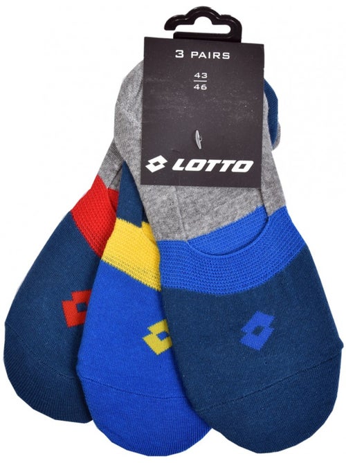 Chaussettes homme LOTTO SNEAKER - Pack de 6 - Kiabi