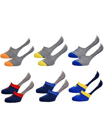 Chaussettes homme LOTTO SNEAKER - Pack de 6