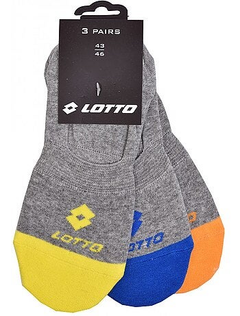 Chaussettes homme LOTTO SNEAKER - Pack de 6
