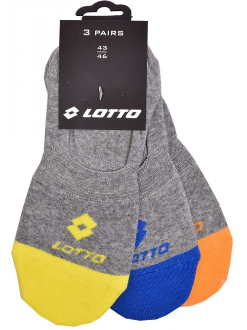 Chaussettes homme LOTTO SNEAKER - Pack de 6 - Kiabi Chaussettes homme LOTTO SNEAKER - Pack de 6 - Kiabi