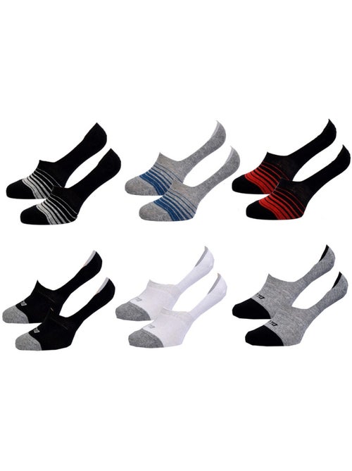 Chaussettes homme LOTTO SNEAKER - Pack de 6 - Kiabi