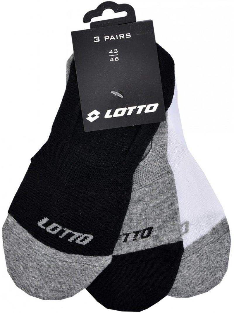 Chaussettes homme LOTTO SNEAKER - Pack de 6 Doré/or - Kiabi