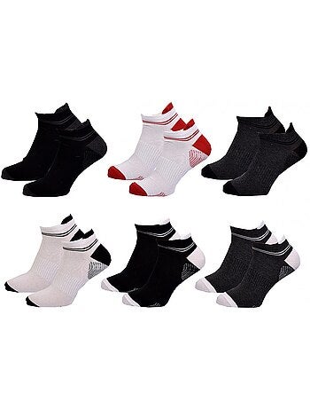 Chaussettes homme LOTTO SNEAKER - Pack de 6