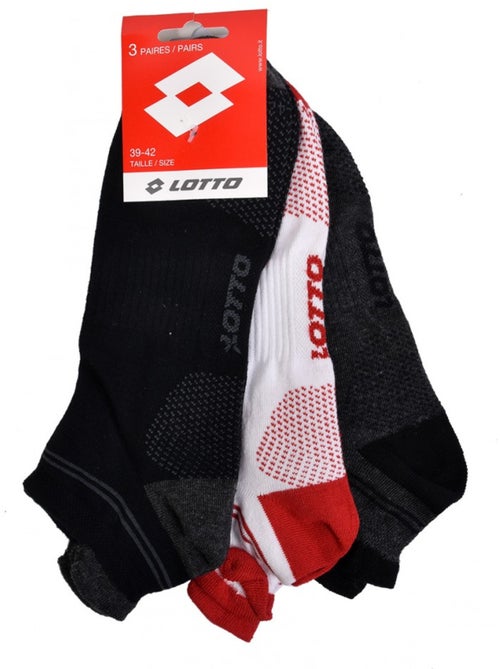 Chaussettes homme LOTTO SNEAKER - Pack de 6 - Kiabi