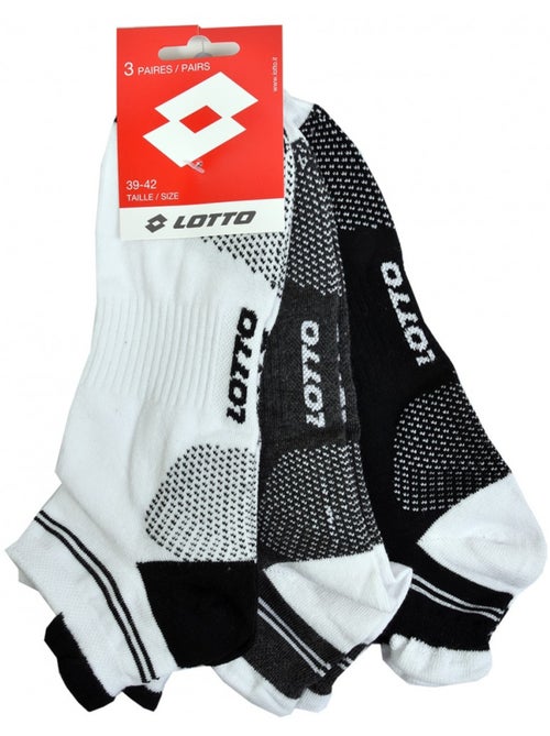 Chaussettes homme LOTTO SNEAKER - Pack de 6 - Kiabi