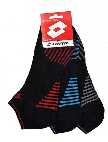 Chaussettes homme LOTTO SNEAKER - Pack de 6