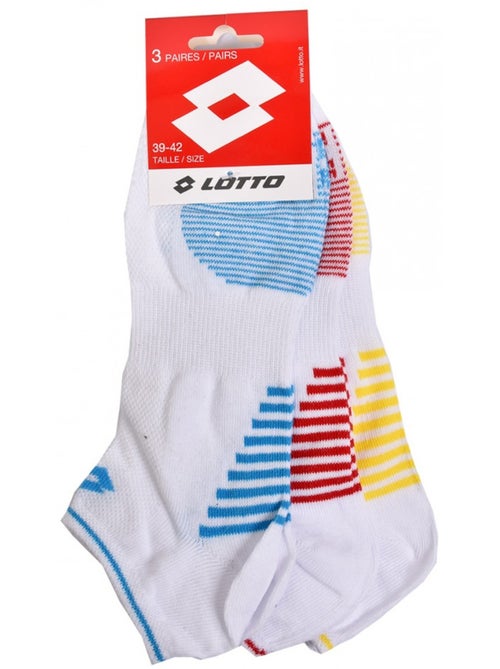 Chaussettes homme LOTTO SNEAKER - Pack de 6 - Kiabi
