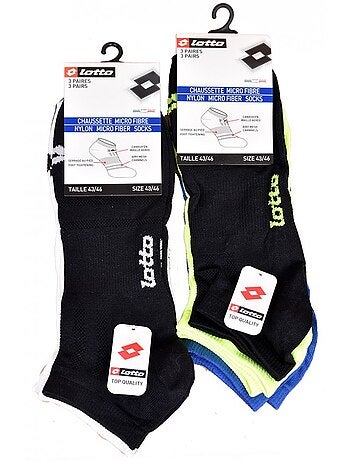 Chaussettes homme LOTTO SNEAKER - Pack de 6