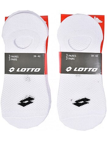 Chaussettes homme LOTTO SNEAKER - Pack de 6