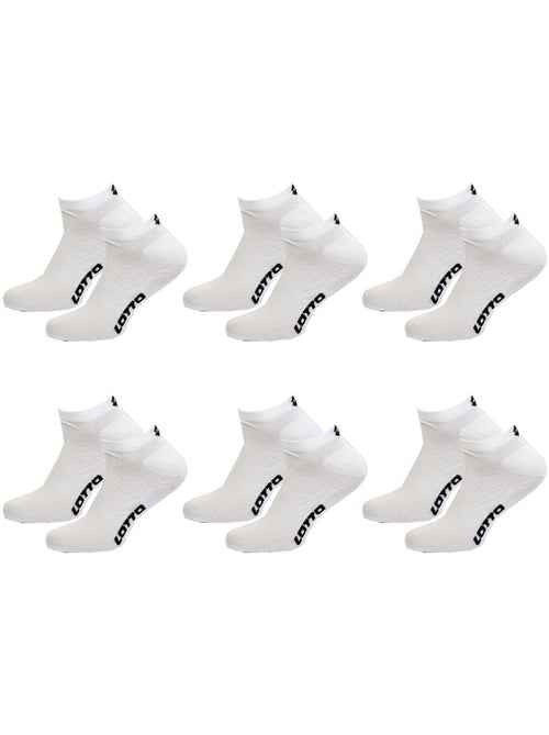Chaussettes homme LOTTO SNEAKER - Pack de 6 - Kiabi